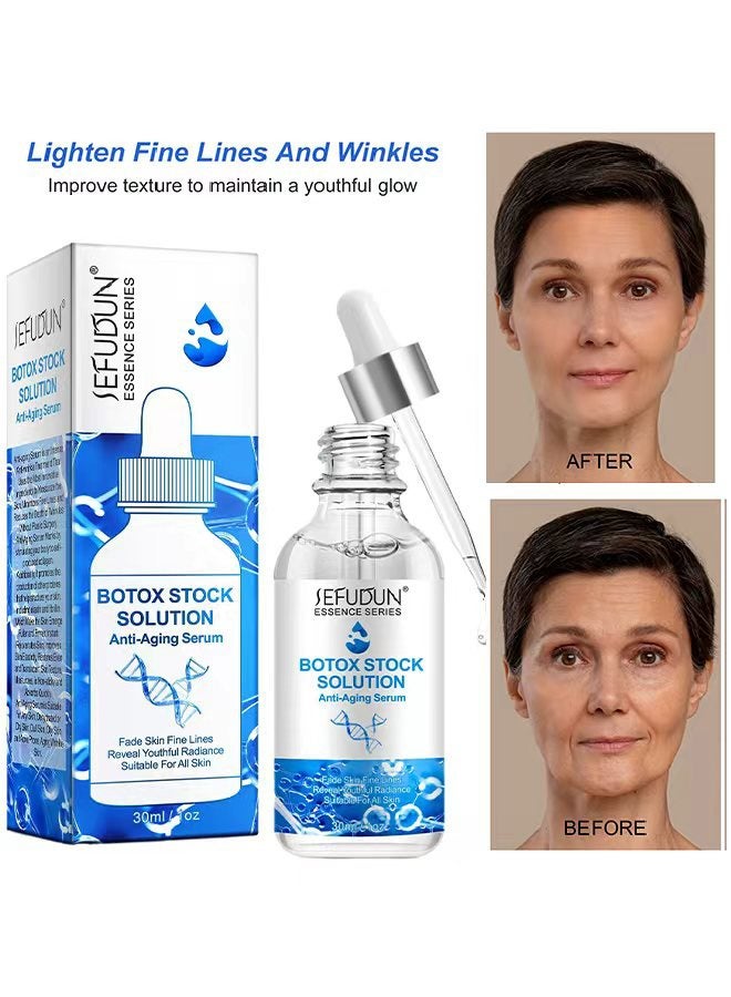سيفودون مصل مضاد للشيخوخة من محلول البوتوكس لتفتيح الخطوط الدقيقة ، ويحسن الطيات الأنفية الشفوية ، ومضاد للتجاعيد - 30 مل - Image 1