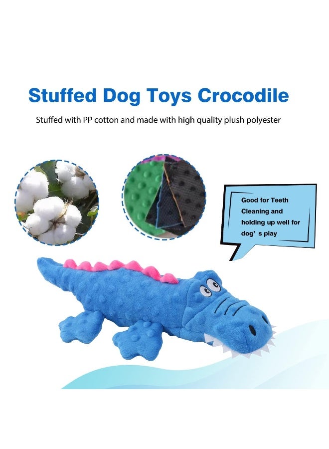 2 Pack Dog Squeaky Toys, Cute Stuffed Plush Dog Chew Toys for Puppy Teething, Durable Interactive dog toys for Small, Medium and Large - Image 3