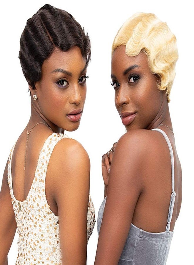 Janet Collection 100% Human Remy Hair Wig Mommy Parting Wig (2) - Image 3