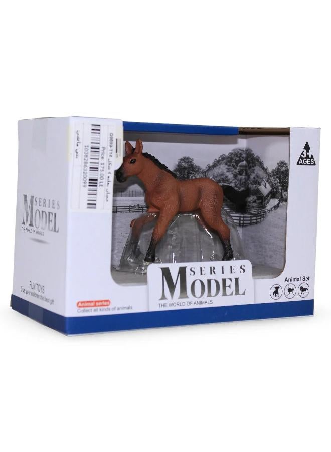 The World of Animals Series Model –  Horse Figurine - Image 1
