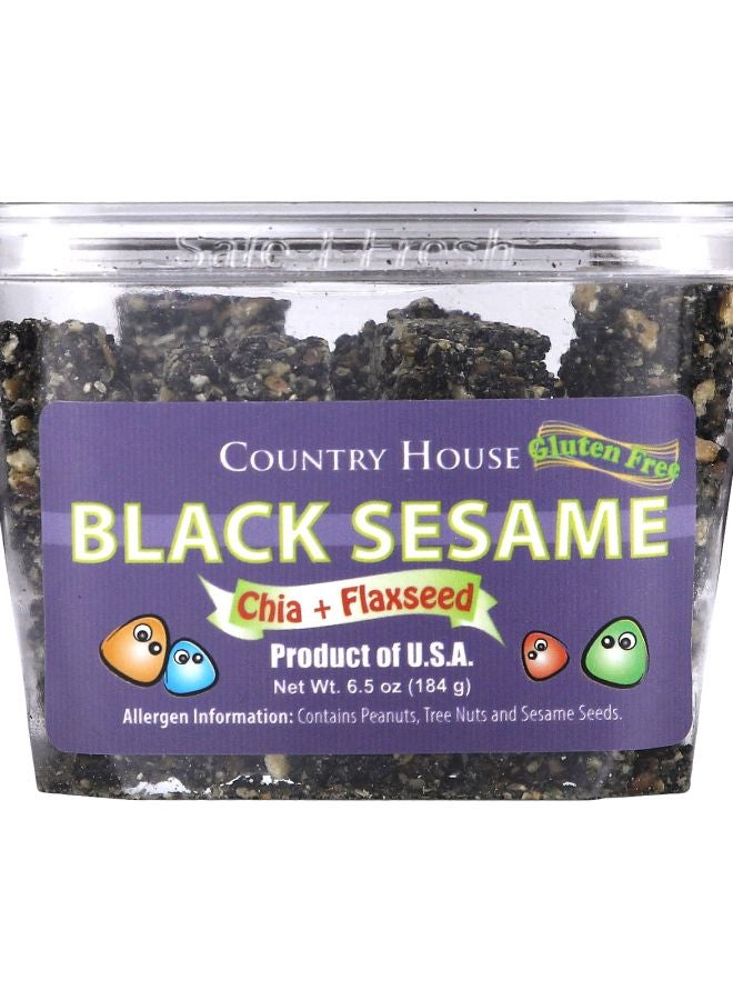 Country House Black Sesame Chia & Flaxseed 6.5 oz (184 g)