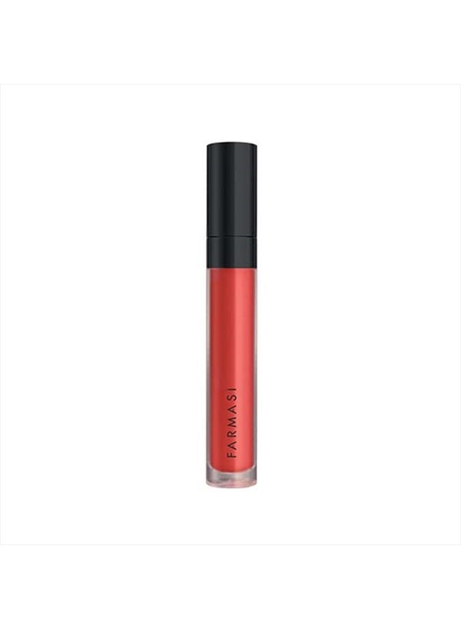FARMASI Make Up Matte Liquid Lipstick, Long-Lasting and Waterproof Liquid Lipstick, Lightweight and High Impact, 0.14 fl. oz. (Au Natural)
