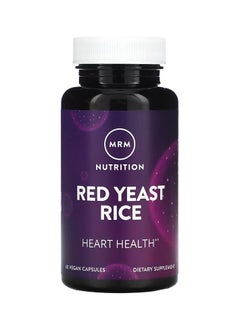 MRM Nutrition Red Yeast Rice, 60 Vegan Capsules  - Image 1