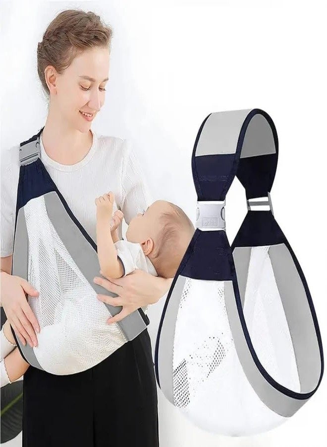 KRUPASAGAR MART Carrier Belt 3D Mesh Baby Wraps Carrier Adjustable Baby Sling Belt Baby sefty Belt Child Safety Strip Baby Sling Carrier Bag - Image 2