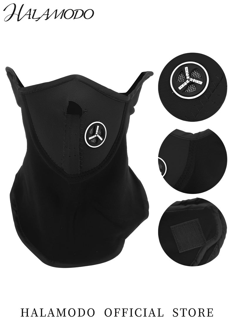 HALAMODO Unisex Winter Windproof Mask Full Coverage Face Neck Mask Motorcycle Thermal Cap Headwear for Men & Women for Outdoor Playing Snowboarding Running  - Image 3