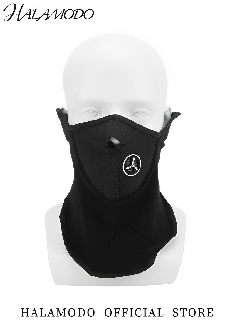 HALAMODO Unisex Winter Windproof Mask Full Coverage Face Neck Mask Motorcycle Thermal Cap Headwear for Men & Women for Outdoor Playing Snowboarding Running  - Image 5