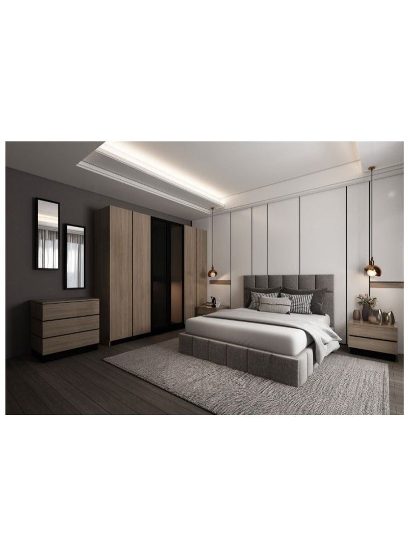 Mardod Saudi Bedroom With Wardrobe Made of Thai MDF Wood MS_BR_0002