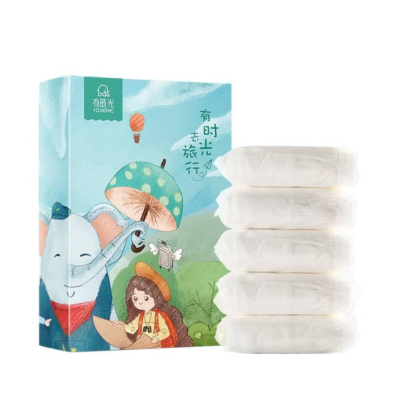 Disposable Underwear Women No wash Sterile Breathable Cotton Size M for Daily Use - Image 3