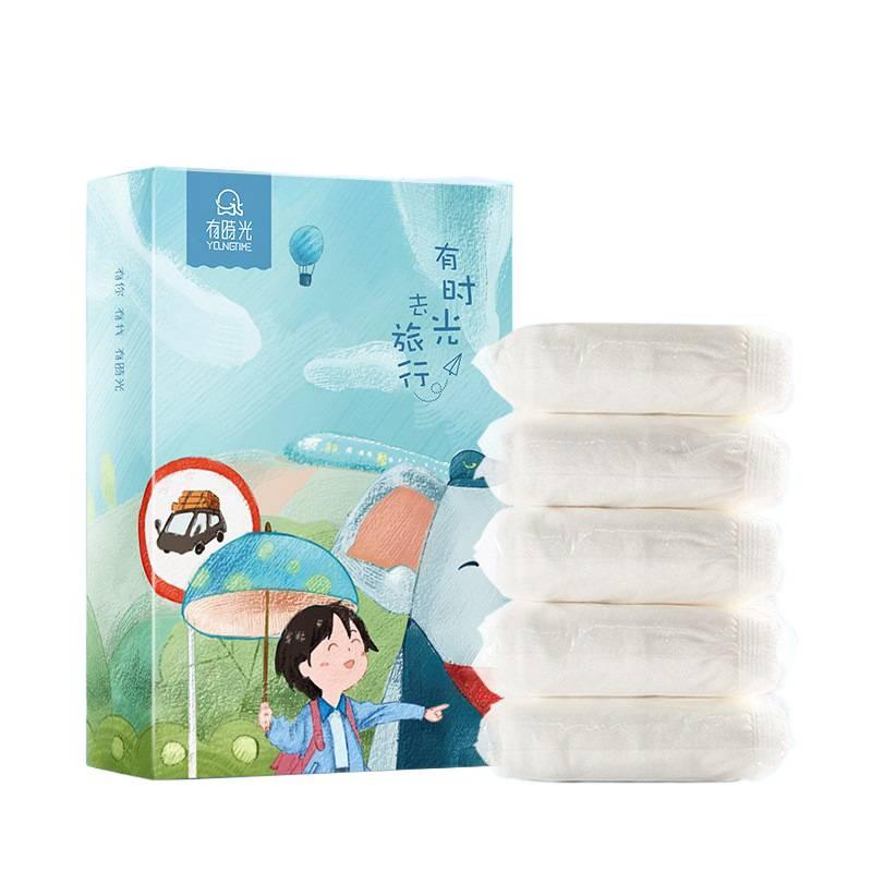 Disposable Underwear Women No wash Sterile Breathable Cotton Size M for Daily Use - Image 2