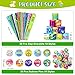 Frienda 170 Pcs Christian Party Favors for Kids Bible Verse Bookmark Religious Slap Bracelets Jesus Stickers Mini Buttons Pins for VBS Sunday School Valentines Day Christian Gifts Classroom Prizes - Image 4