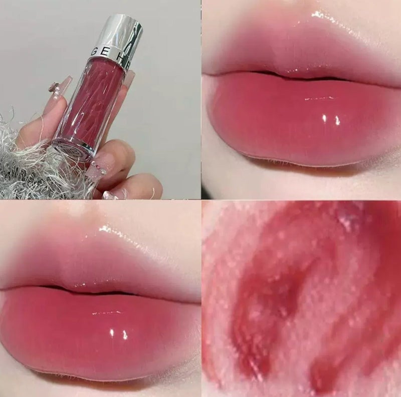 HERORANGE mirror lip gloss is clear, moist and moisturizing, and the water gloss lip gloss 02 - Image 3