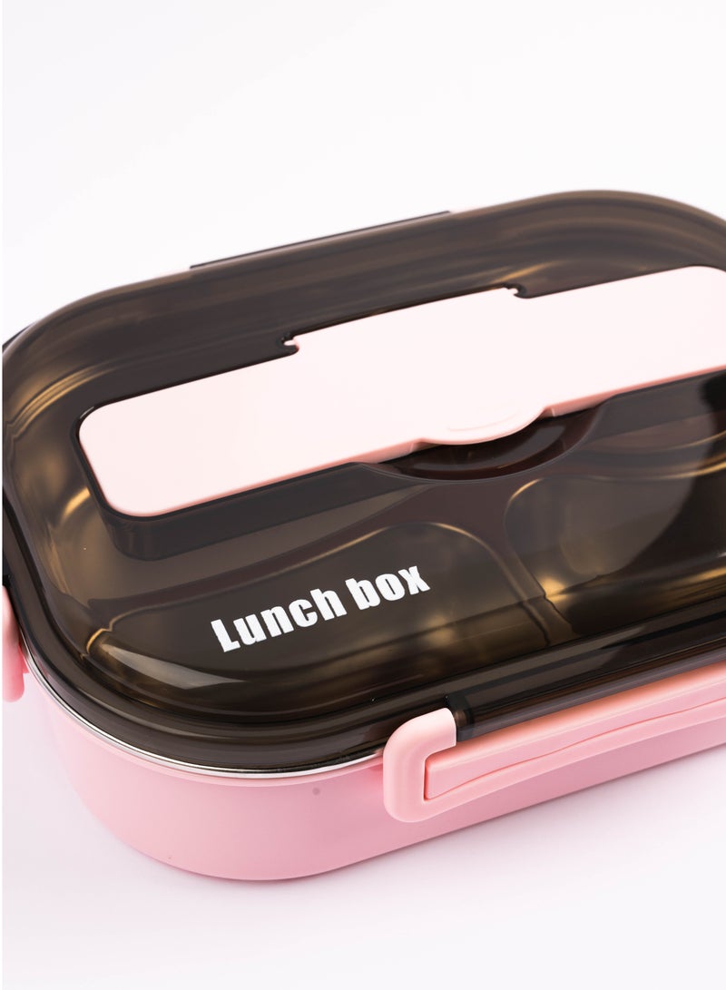 Cocobee Kids Oval Lunch Box - Pink - Image 2