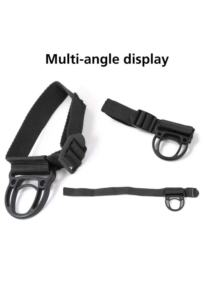 JeCar 2Pieces Roll Bar Coat Hanger Clothes Hook For Jeep Wrangler Cj Yj Tj Lj Jk Jku Jl Jlu Jt Sports Sahara Freedom Rubicon And Unlimited X 2 4 Door Black  - Image 3