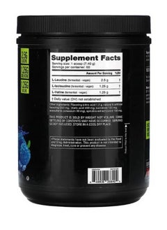 NutraBio BCAA 5000 Blue Raspberry 0.98 lb 444 g  - Image 2