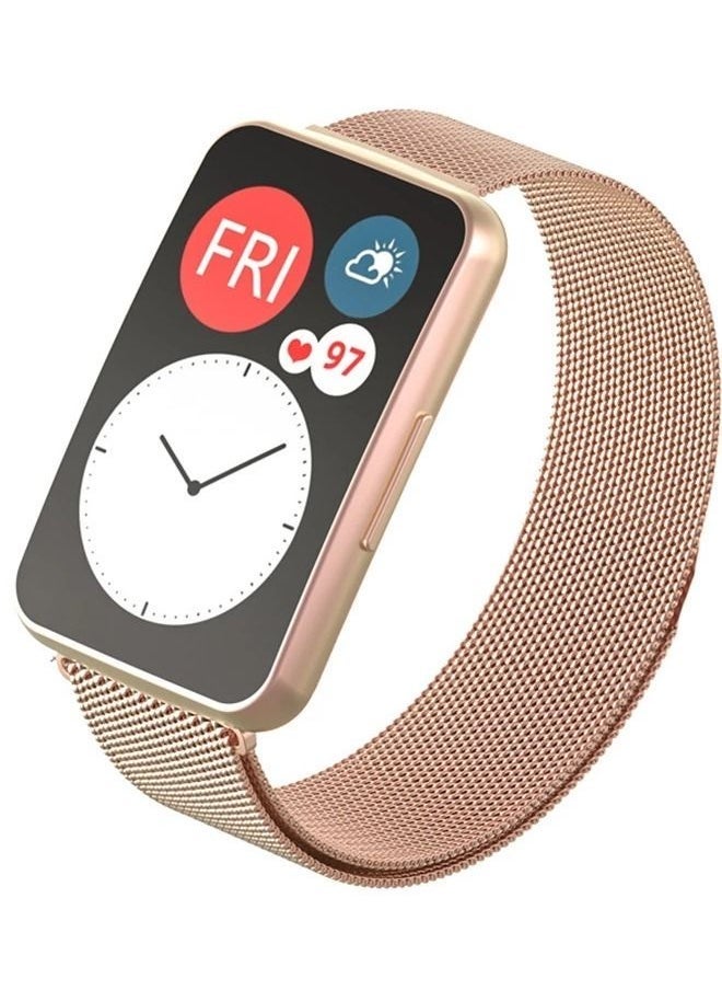 Phone Planet Fitness Sport Stainless Watchband Strap For Huawei Watch Fit - Image 1