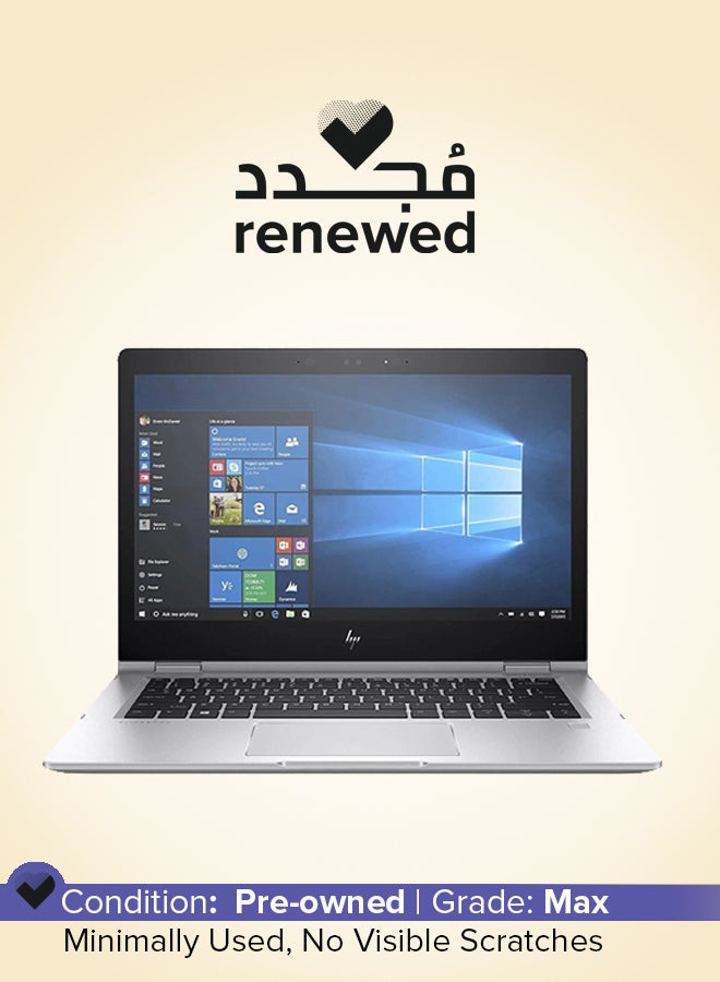 HP Renewed - Elite Book 1030 G2 With 13.3-Inch Display,Core i5-7650U/16 GB RAM/512 SSD/Windows 10 _ English/Arabic Silver - Image 1