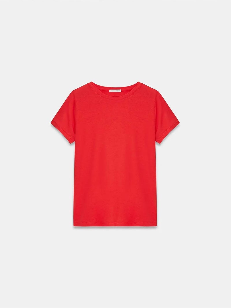 DILVIN Women's Crew Neck Short Sleeve T-Shirt - Image 5
