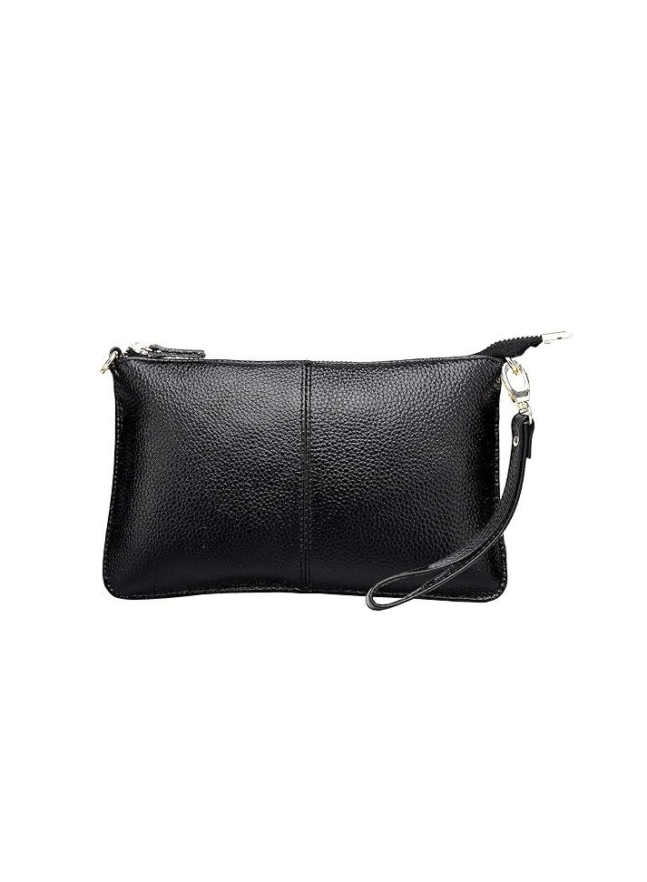 Different Women Genuine Leather Handbags party Clutches mini Crossbody Shoulder bags fashion Purse totes shopping Wristlet - Image 1