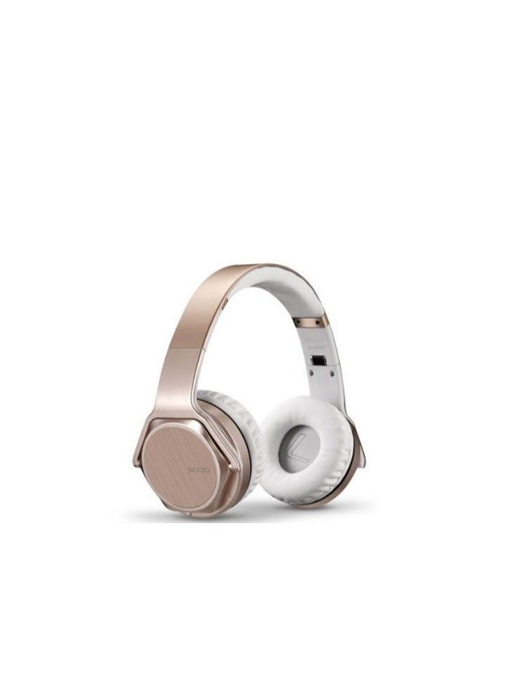 SODO Bluetooth Over-Ear Headphones Mh3-Gold  - Image 4