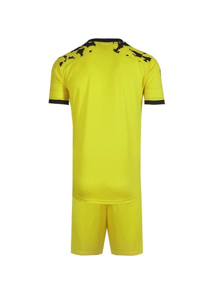 UHLSPORT - uhlsport Football Men Jersey, For match and training, Round neck, Light & comfortable & breathable material, Army design - Image 1