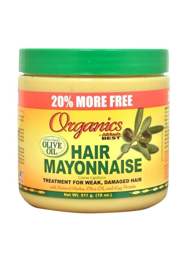 Organics - Hair Mayonnaise 511g - Image 1