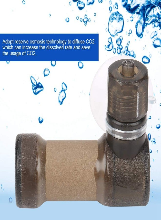 Fdit Easy Carbon Dioxide Diffuser CO2 for Super Aquarium Fish Equipment(L-Brown) - Image 4