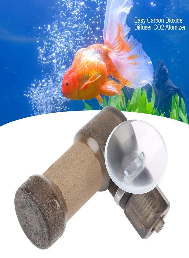 Fdit Easy Carbon Dioxide Diffuser CO2 for Super Aquarium Fish Equipment(L-Brown) - Image 5