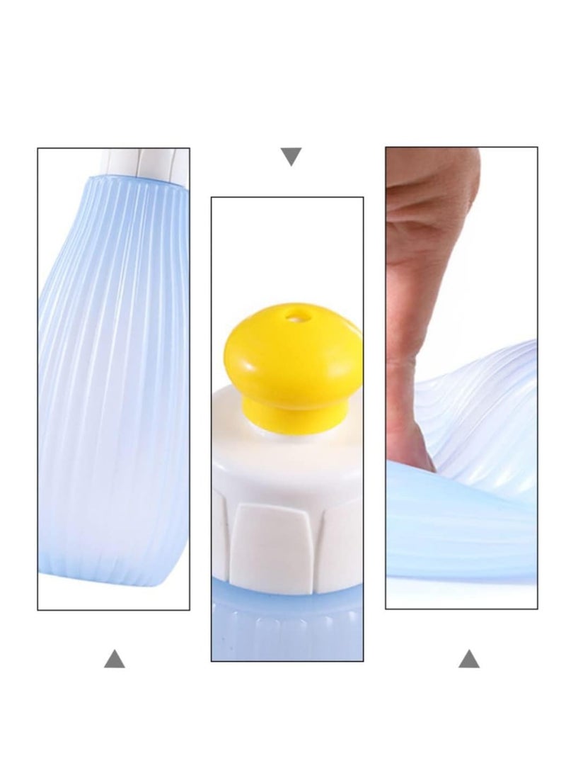 SYOSI 2pcs Cleaning Spray Bottle Perineal Irrigation Bottle Cleansing Bottle Peri Wash Squeeze Bottles Enema Cleaner For Women Handheld Bidet - Image 5