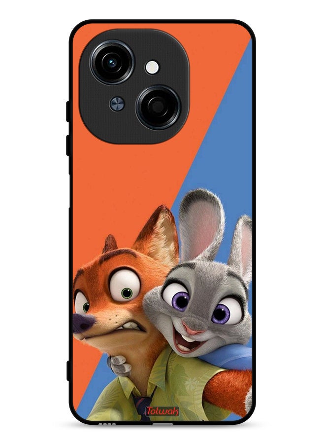 Tolwak Tecno Spark Go 1 4G Protective Case Cover Best Friends - Image 1