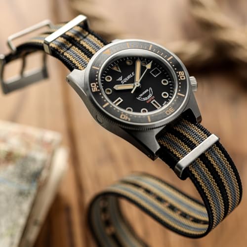 WatchGecko Ridge Military Nylon Watch Strap. NTTD Bond 20mm. Rugged, Quick-Drying and Secure Replacement Wristwatch Strap for Outdoor Activities. - Image 3