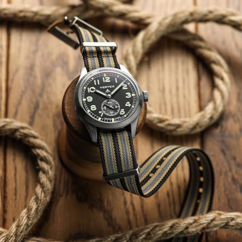 WatchGecko Ridge Military Nylon Watch Strap. NTTD Bond 20mm. Rugged, Quick-Drying and Secure Replacement Wristwatch Strap for Outdoor Activities. - Image 2