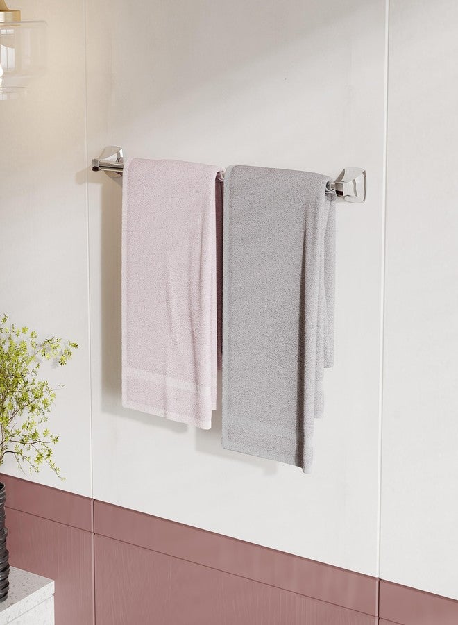 WZRUA 24 Inch Chrome Towel Bar Towel Rack for Bathroom Kitchen Hand Towel Holder Dish Cloths Hanger SUS304 Stainless Steel Rustproof Wall Mount - Image 3