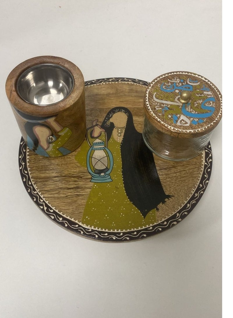Incense burner set consisting of 3 pieces  - Image 1