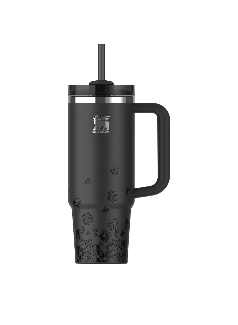 Stanley cup H2.0 Stainless Steel with Lid and Straw for Water Iced Tea,Coffee and Smoothie,Jennie,40 oz - Image 2