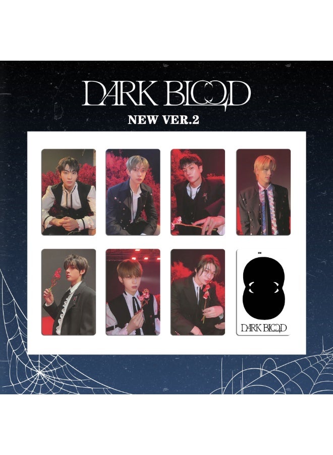 NIBEMINENT 7 Pcs Kpop ENHYPEN DARK Lomo Cards Card For Fans Collection Gifts - Image 1