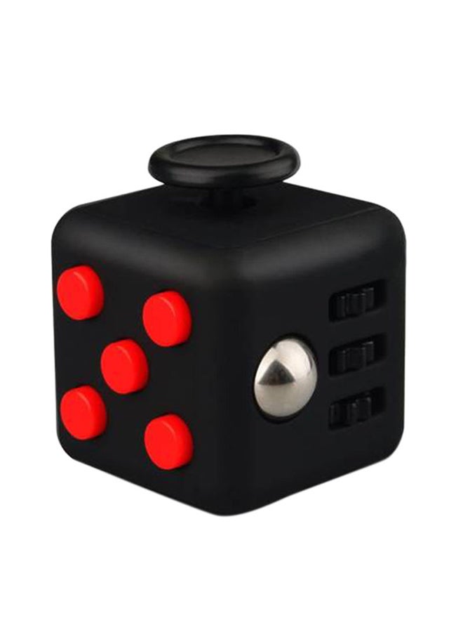 Jinou Non-Toxic Cube Fidget Spinner Multicolor Pocket Sized And Easy To Carry Anywhere 3x3cm - Image 1