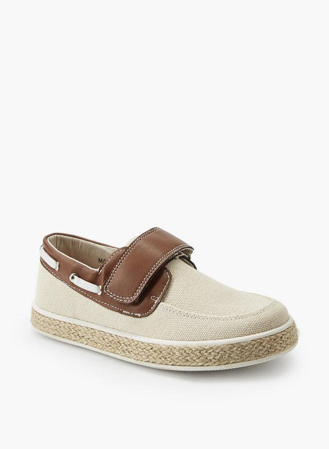 Peppermint Boys Hook & Loop Espadrille Loafers - Image 1