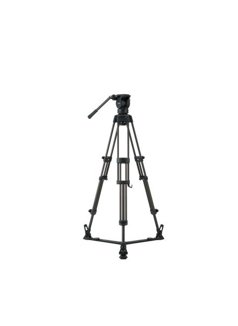 Libec LX7 Tripod With Pan and Tilt Fluid Head and Floor Spreader