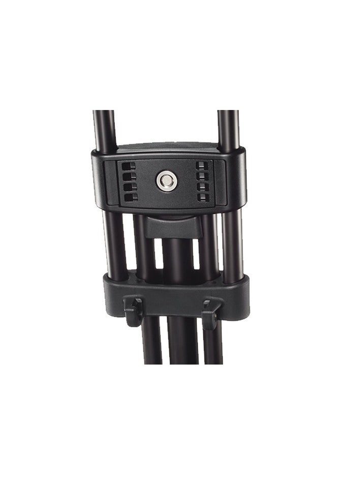 Libec - Libec LX7 Tripod With Pan and Tilt Fluid Head and Floor Spreader - Image 1