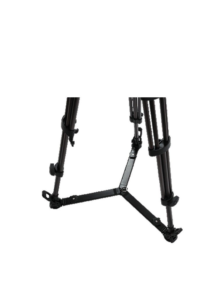 Libec - Libec LX7 Tripod With Pan and Tilt Fluid Head and Floor Spreader - Image 1