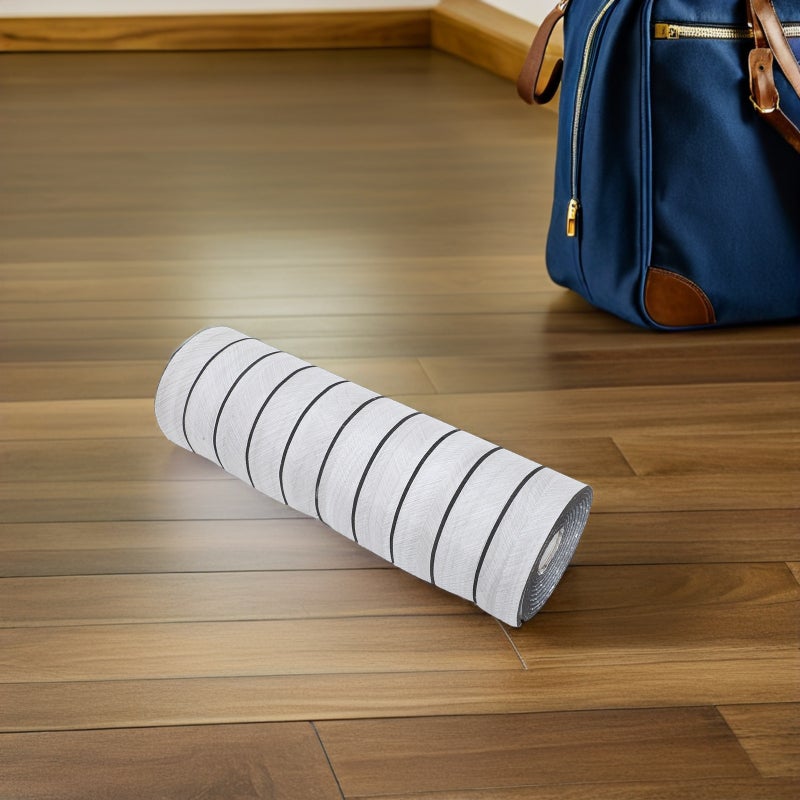 1 roll Adhesive Wallpaper: Peel And Stick Tile Decal Wallpaper - Removable Pvc Wall Panel Sticker For Bathroom Kitchen Floor Indoor Wall - Image 5