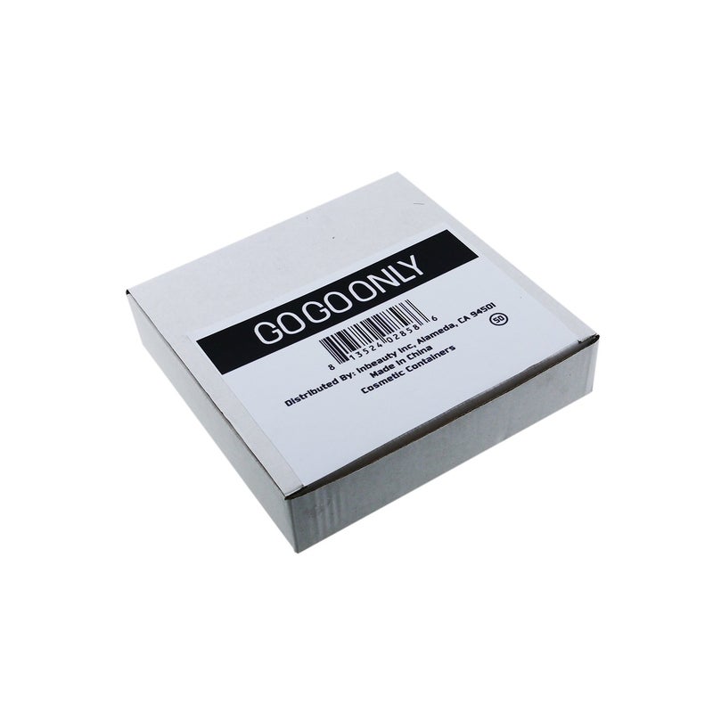 Gogoonly 50 Empty Clear 5 Gram Plastic Pot Jars Cosmetic Containers With Lids-Bh000507 - Image 2