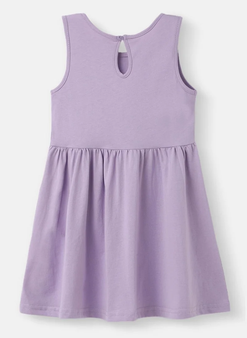 Nautinati  Nautinati Girls' Unicorn & Floral Graphic Cotton Dresses Pack | Sleeveless | Age 12–18M for Women | Best Price UAE