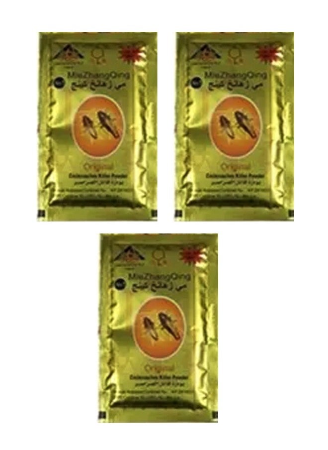 Miezhang Qing Cockroach Powder Gold 8 grams 3 Piecess  - Image 2