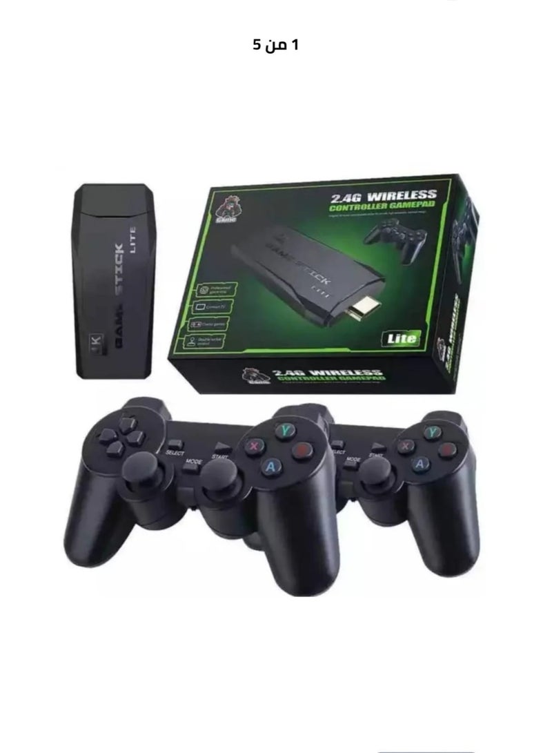 4K HD Game Controller, 2.4G Video Game Controller, Dual Wireless Controller, Classic TV Game Controller - Image 1