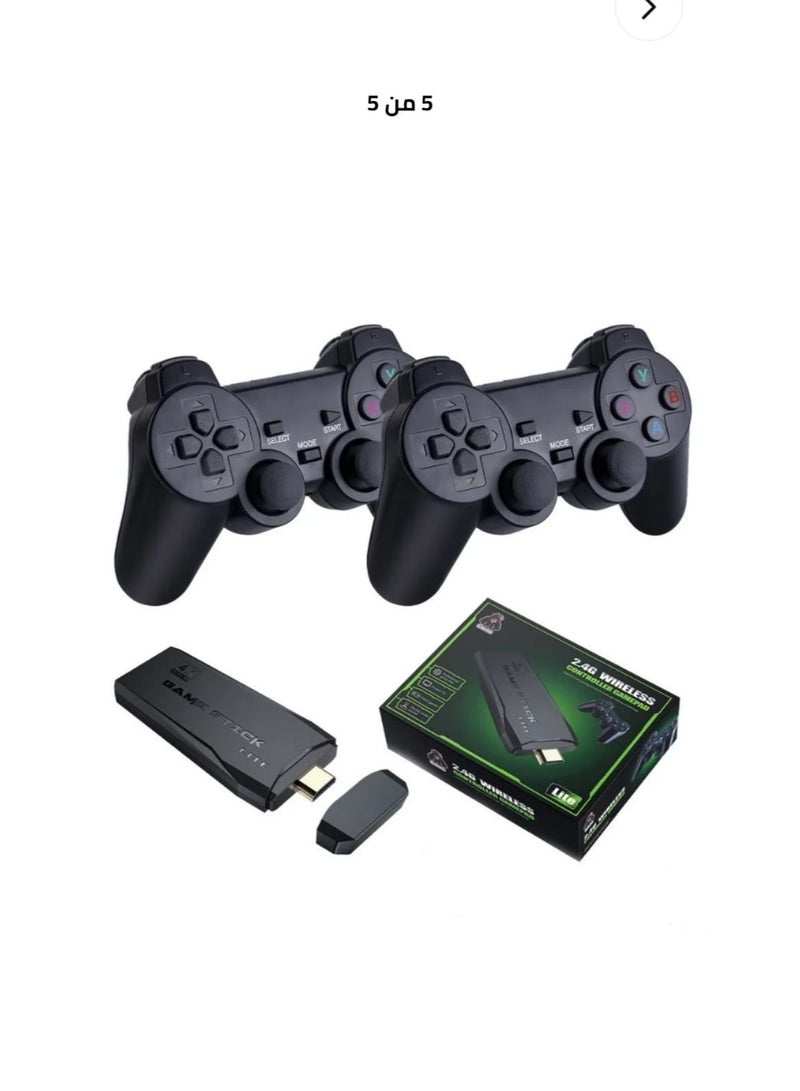 4K HD Game Controller, 2.4G Video Game Controller, Dual Wireless Controller, Classic TV Game Controller - Image 2