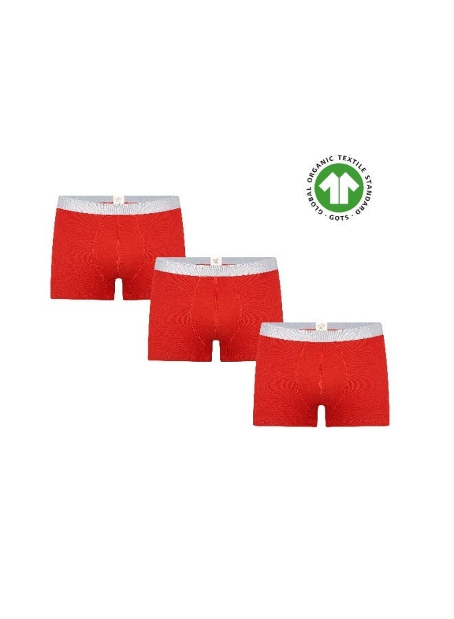 ALBERO NATUR 3P2121-119 Men's Organic Cotton Trunk Shorts - Image 1