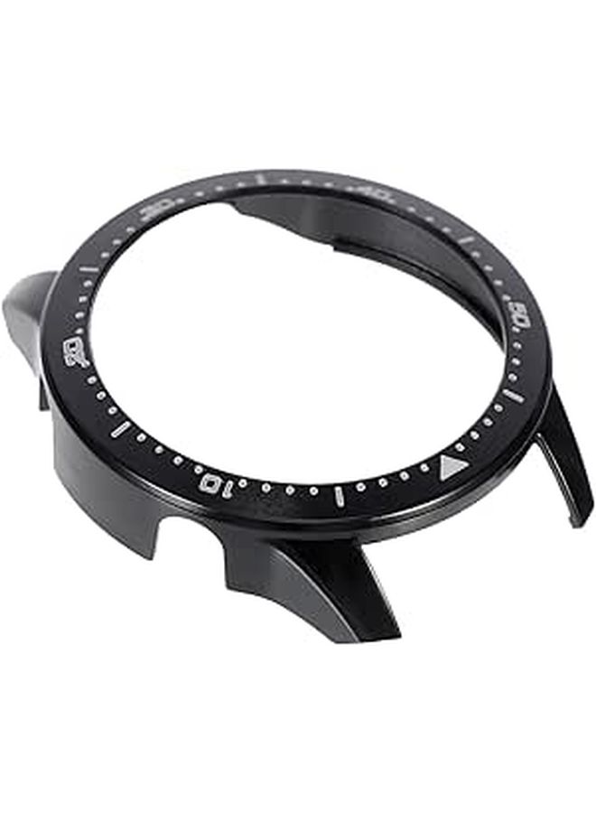 Watch Protective Shell Bumper Case Frame PC Black White Shock Resistant Smartwatch Cover Sports - Image 1