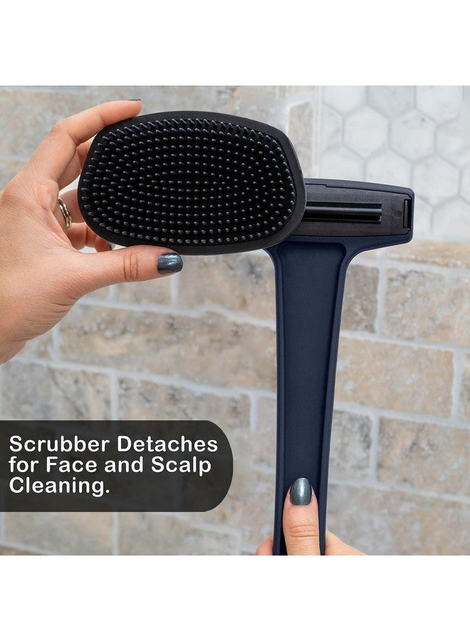 Bearback Body Scrubber Attachment: Premium Silicone Scrub Brush For Bath & Shower. Fits Original Bearback Handle. American Small Business - Image 3