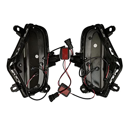 Prefer Warehouse Pair Upgrade High-profile Version LED 3 Eyes Daytime Running Lights DRL Amber Turn Signal Lamps Fog Lights Assembly Compatible With Toyota RAV4 2019-2024 Replaces TO1038223 TO1039223 - Image 4